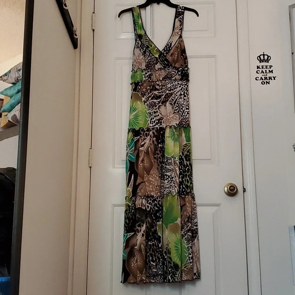 Connected Apparel Long Womens Dress